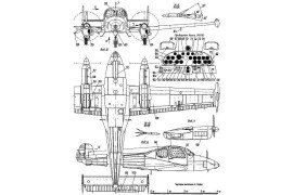 Шайба-киль левая, самолёта L-200, маслобак.